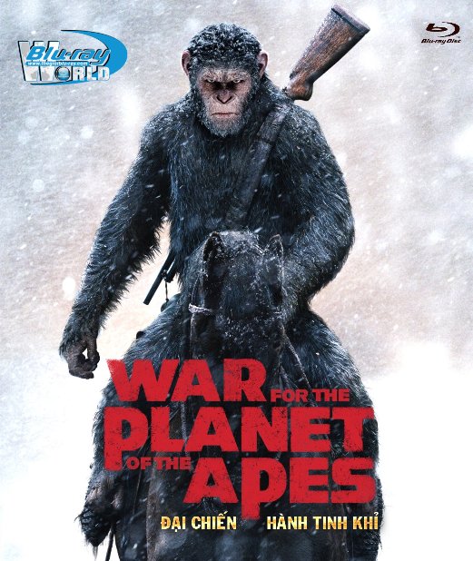 B3210.War for the Planet of the Apes 2017 - Đại Chiến Hành Tinh Khỉ 2D25G (DTS-HD MA 7.1) OSCAR 90TH